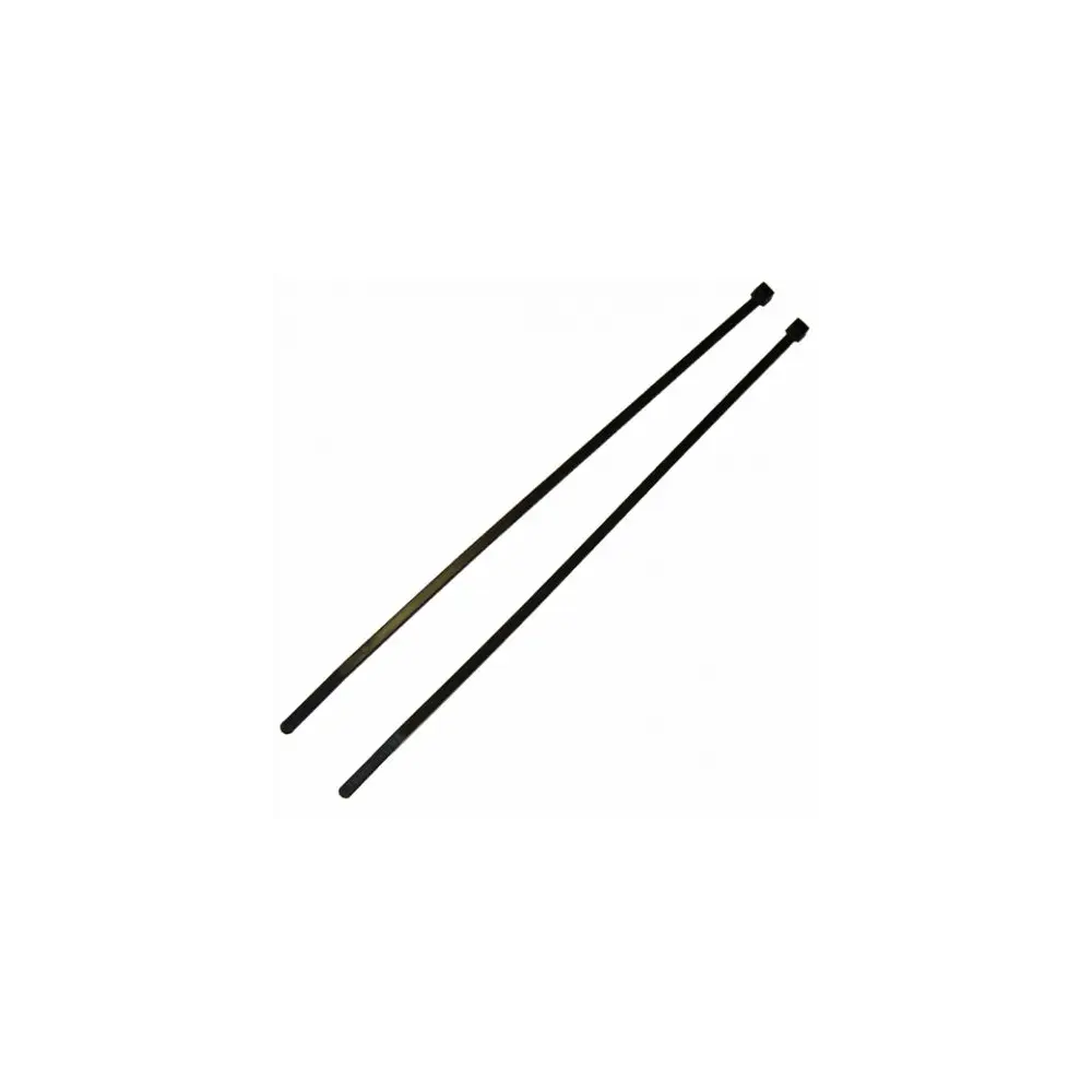 Plastic Black Cable Ties - 7 3/4" - 100 Pieces - RODE7500C